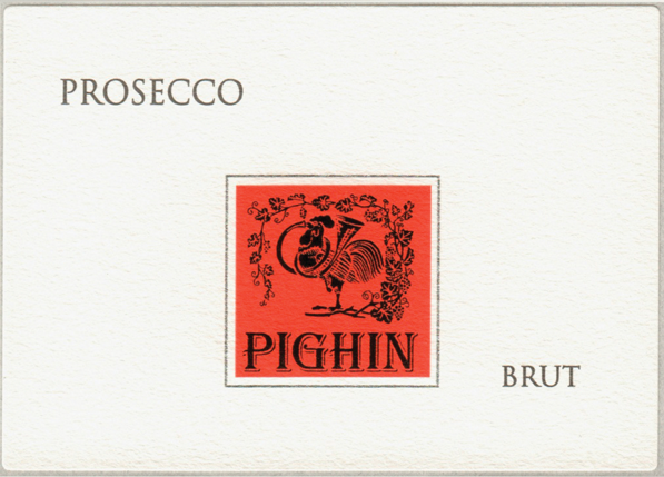 Etichetta del vino Prosecco Brut
