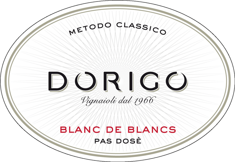 Etichetta del vino Blanc de Blancs Pas Dosé