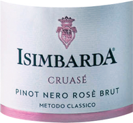 Etichetta del vino Oltrepò Pavese Metodo Classico Cruasé Brut