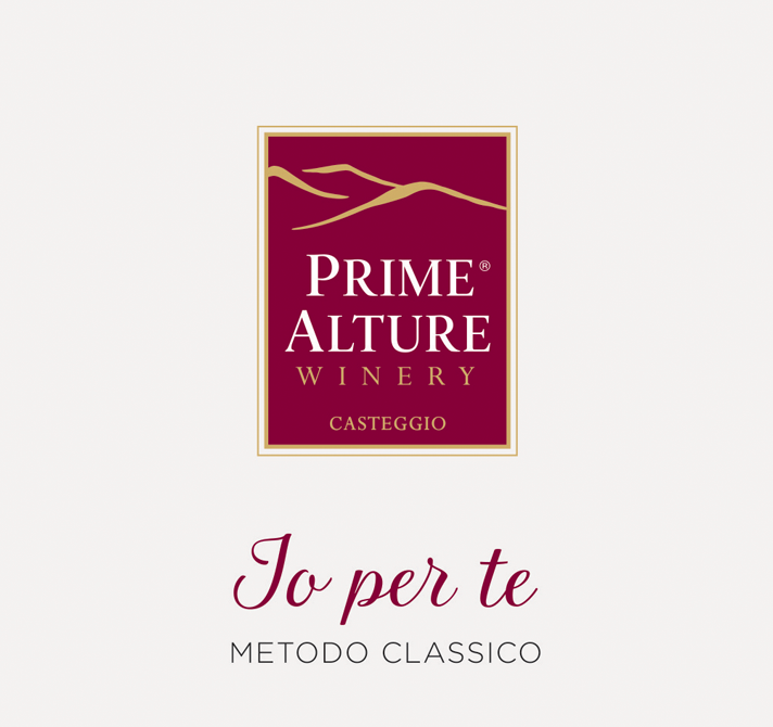 Etichetta del vino Oltrepò Pavese Metodo Classico Pinot Nero Io Per Te Brut
