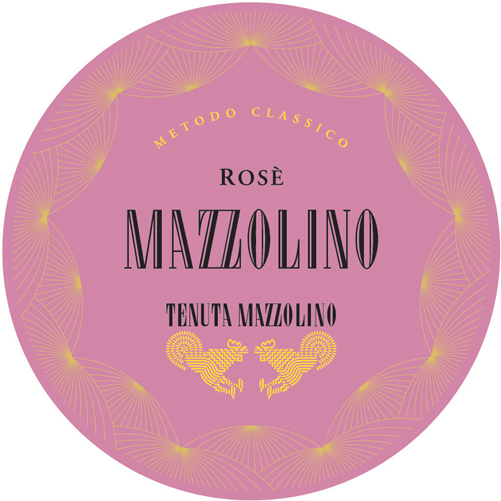 Etichetta del vino Oltrepò Pavese Metodo Classico Cruasé Brut