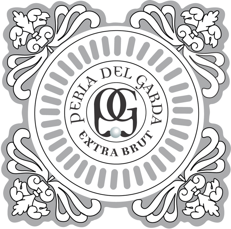 Etichetta del vino Garda Chardonnay Extra Brut