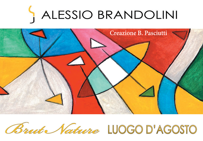 Etichetta del vino Luogo d’Agosto Brut Nature