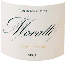 Etichetta del vino Moratti Cuvée ’More Brut
