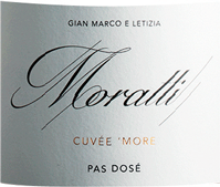 Etichetta del vino Moratti Cuvée ’More Pas Dosé