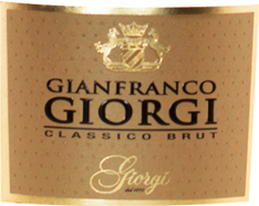 Etichetta del vino Gianfranco Giorgi Classico Brut