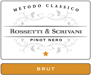 Etichetta del vino Pinot Nero Brut