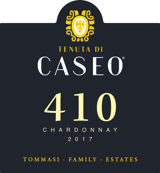 Etichetta del vino Chardonnay 410 Brut 2017
