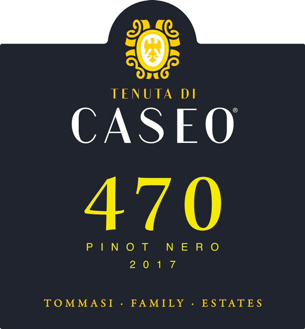 Etichetta del vino Pinot Nero 470 Brut 2017