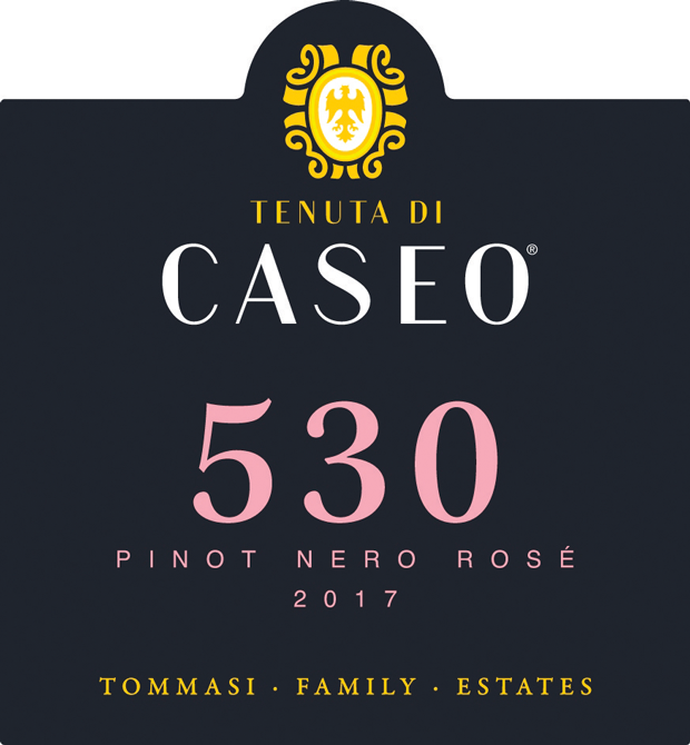 Etichetta del vino Pinot Nero 530 Rosé Brut 2017