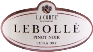 Etichetta del vino Lebollè Pinot Noir Extra Dry 2020