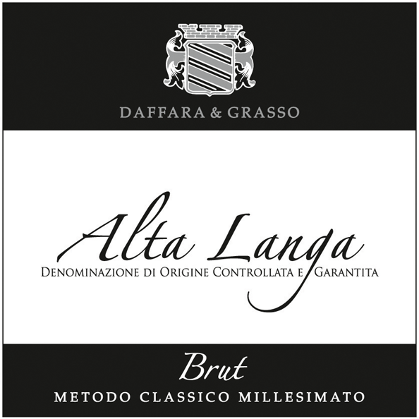 Etichetta del vino Alta Langa Brut 2017