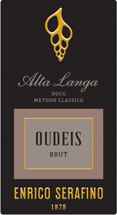 Etichetta del vino Alta Langa Oudeis Brut 2017