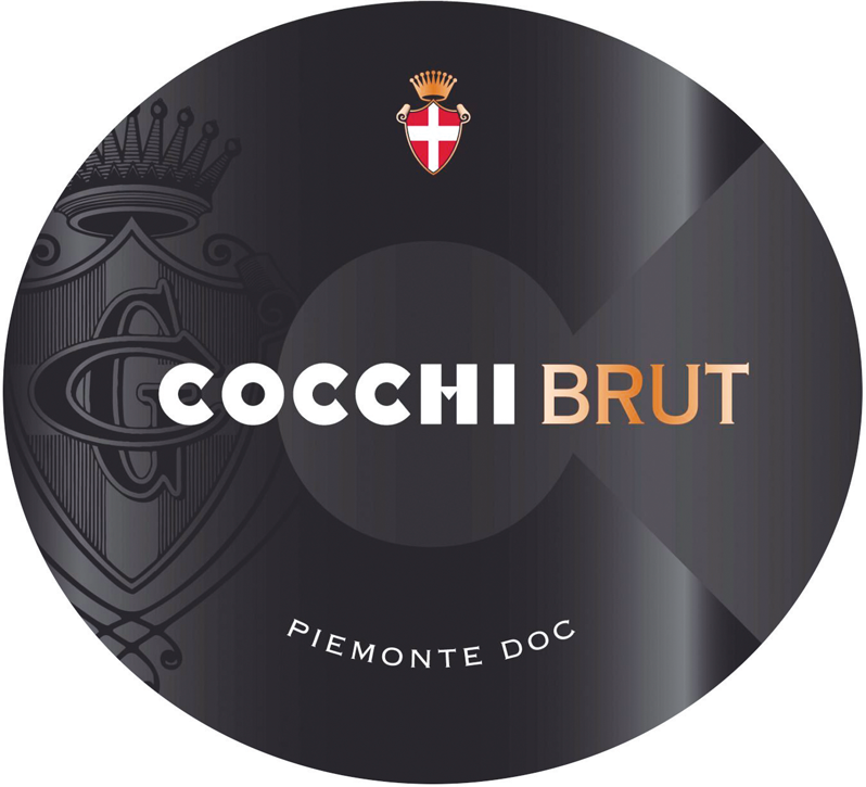 Etichetta del vino Piemonte Cocchi Brut