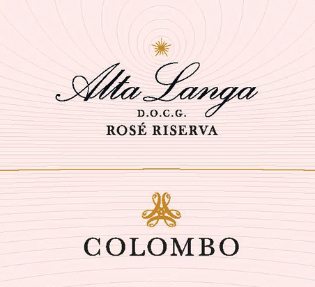 Etichetta del vino Alta Langa Riserva Rosé Brut 2015
