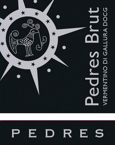 Etichetta del vino Vermentino di Gallura Brut