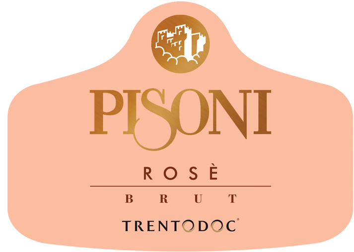 Etichetta del vino Trento Rosé Brut 2017