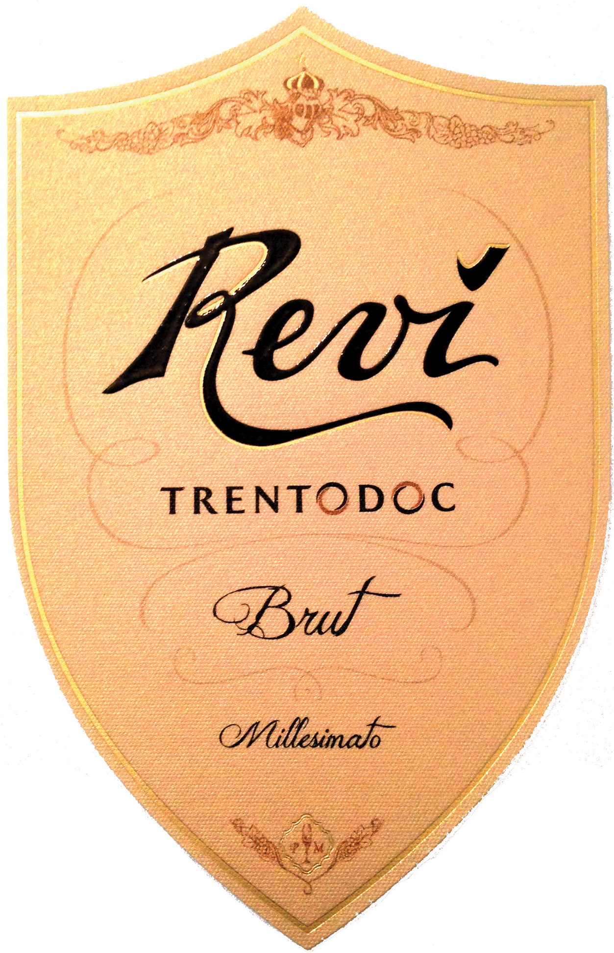 Etichetta del vino Trento Brut 2017