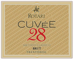 Etichetta del vino Trento Cuvée 28 Brut