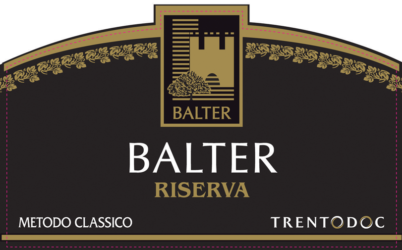 Etichetta del vino Trento Riserva Pas Dosé 2014