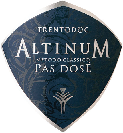 Etichetta del vino Trento Altinum Pas Dosé 2017