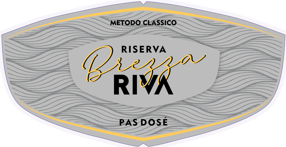 Etichetta del vino Trento Riserva Brezza Pas Dosé 2016