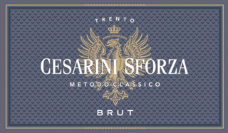 Etichetta del vino Trento Brut