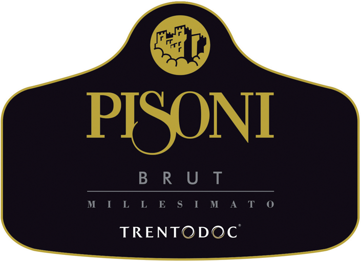 Etichetta del vino Trento Brut 2018