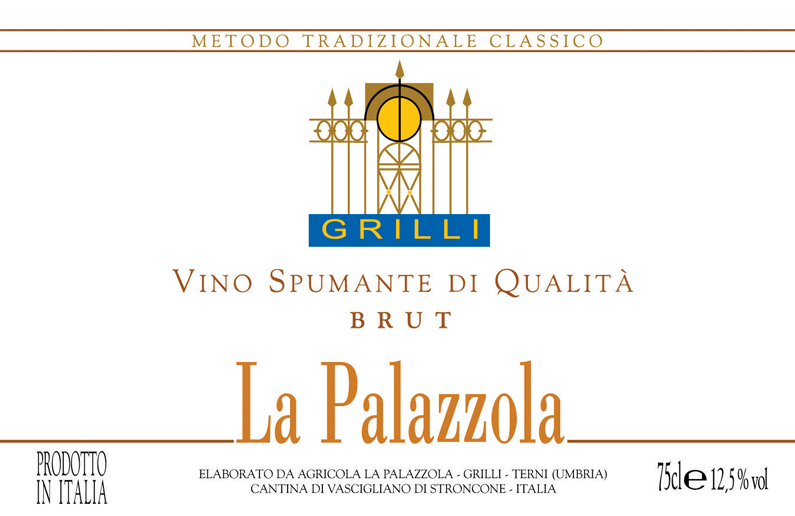 Etichetta del vino Brut 2016