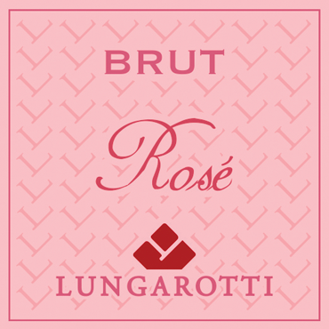 Etichetta del vino Rosé Brut