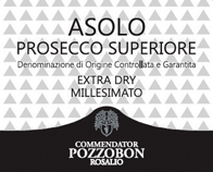 Etichetta del vino Asolo Prosecco Superiore Extra Dry 2020