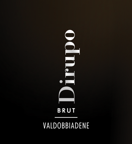 Etichetta del vino Valdobbiadene Dirupo Brut 2020