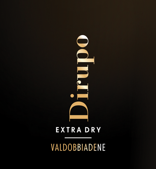 Etichetta del vino Valdobbiadene Dirupo Extra Dry 2020