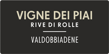 Etichetta del vino Valdobbiadene Rive di Rolle Vigne dei Piai Dry 2020