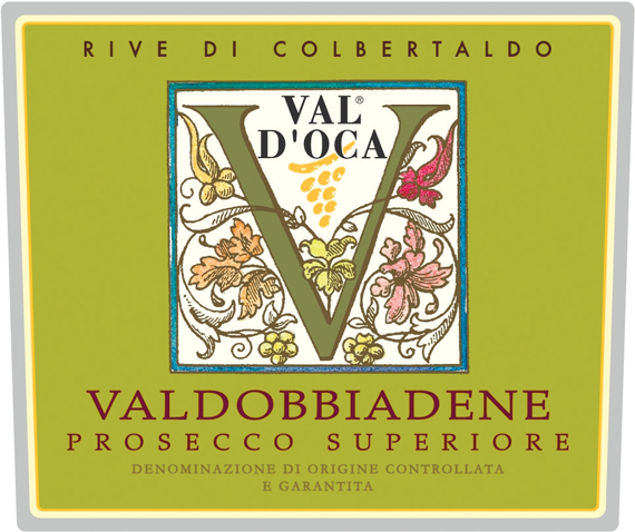 Etichetta del vino Valdobbiadene Prosecco Superiore Rive di Colbertaldo Extra Dry 2020