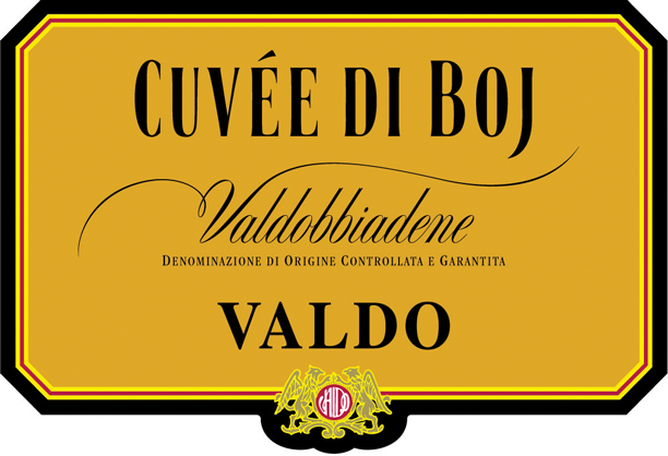 Etichetta del vino Valdobbiadene Cuvée di Boj Brut