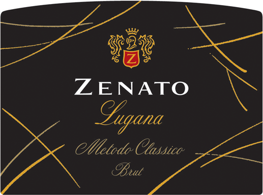 Etichetta del vino Lugana Brut 2018