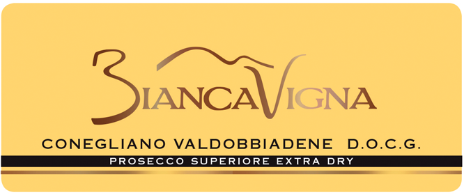 Etichetta del vino Conegliano Valdobbiadene Prosecco Superiore Extra Dry 2020